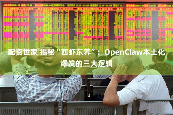 配资世家 揭秘“西虾东养”：OpenClaw本土化爆发的三大逻辑