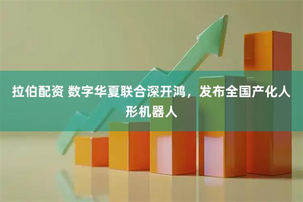 拉伯配资 数字华夏联合深开鸿，发布全国产化人形机器人